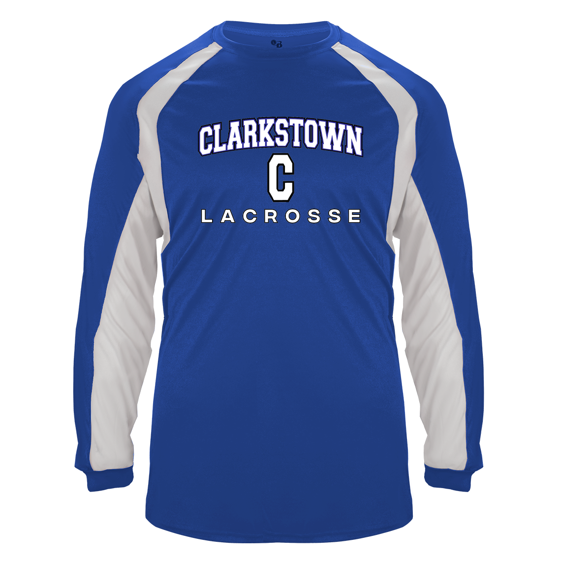 Clarkstown Lacrosse Hook Long Sleeve Tee