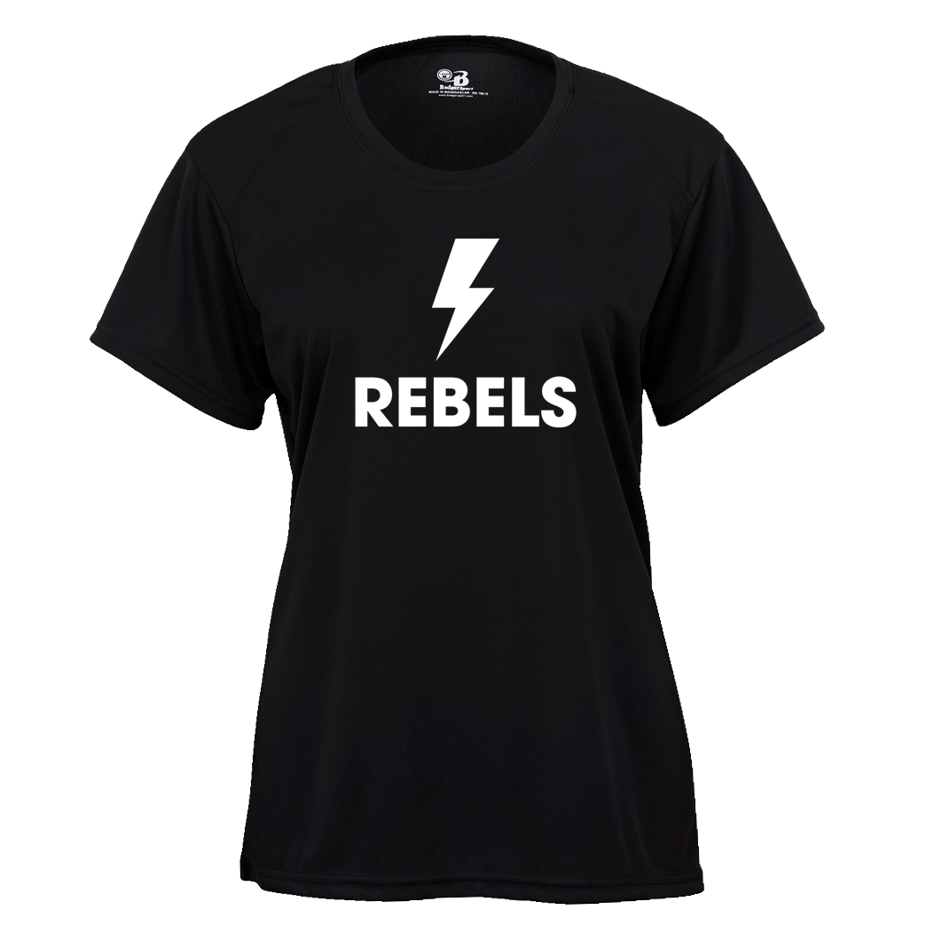 Rebels 32 Lightning B-Core Women's Tee