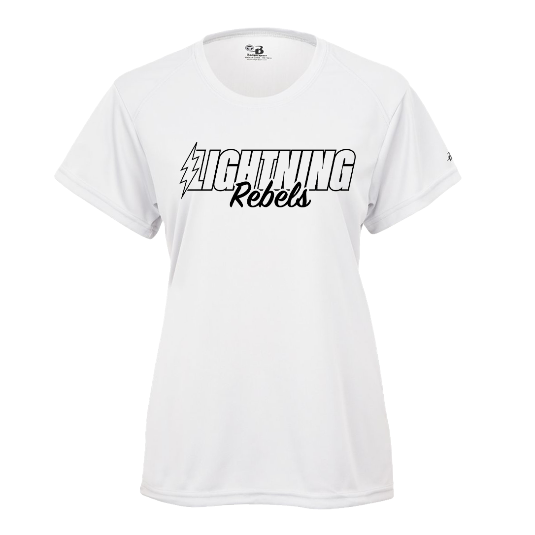 Rebels 32 Lightning B-Core Women's Tee