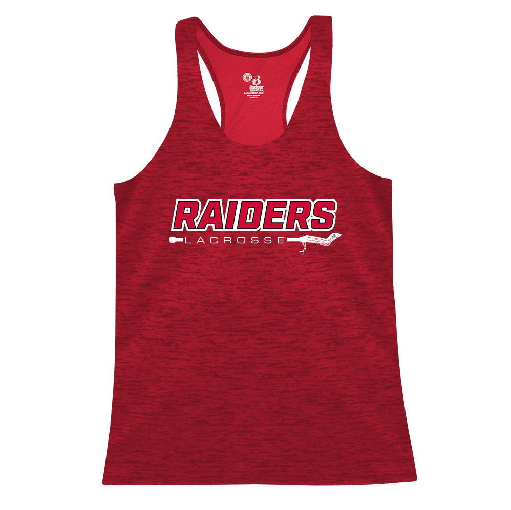 PM Raiders Girls Lacrosse Women's Tonal Blend Racerback