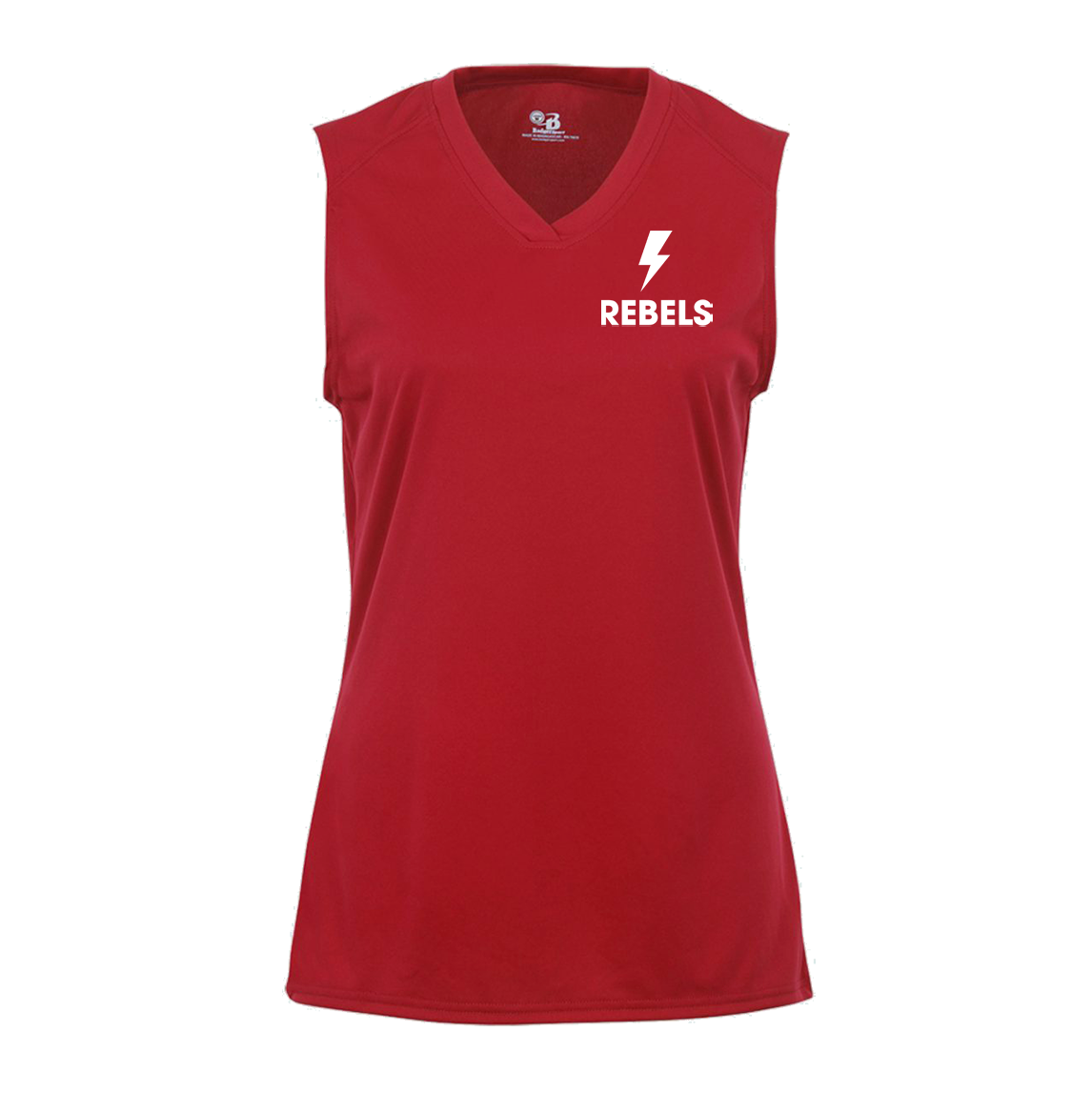 Rebels 32 Lightning Women's Sleeveless Tee