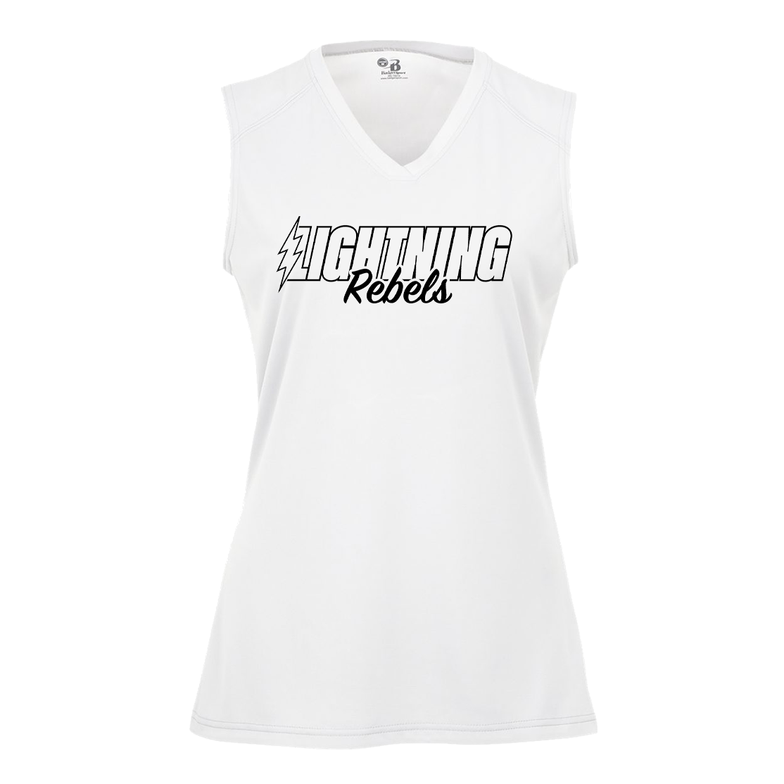 Rebels 32 Lightning Women's Sleeveless Tee