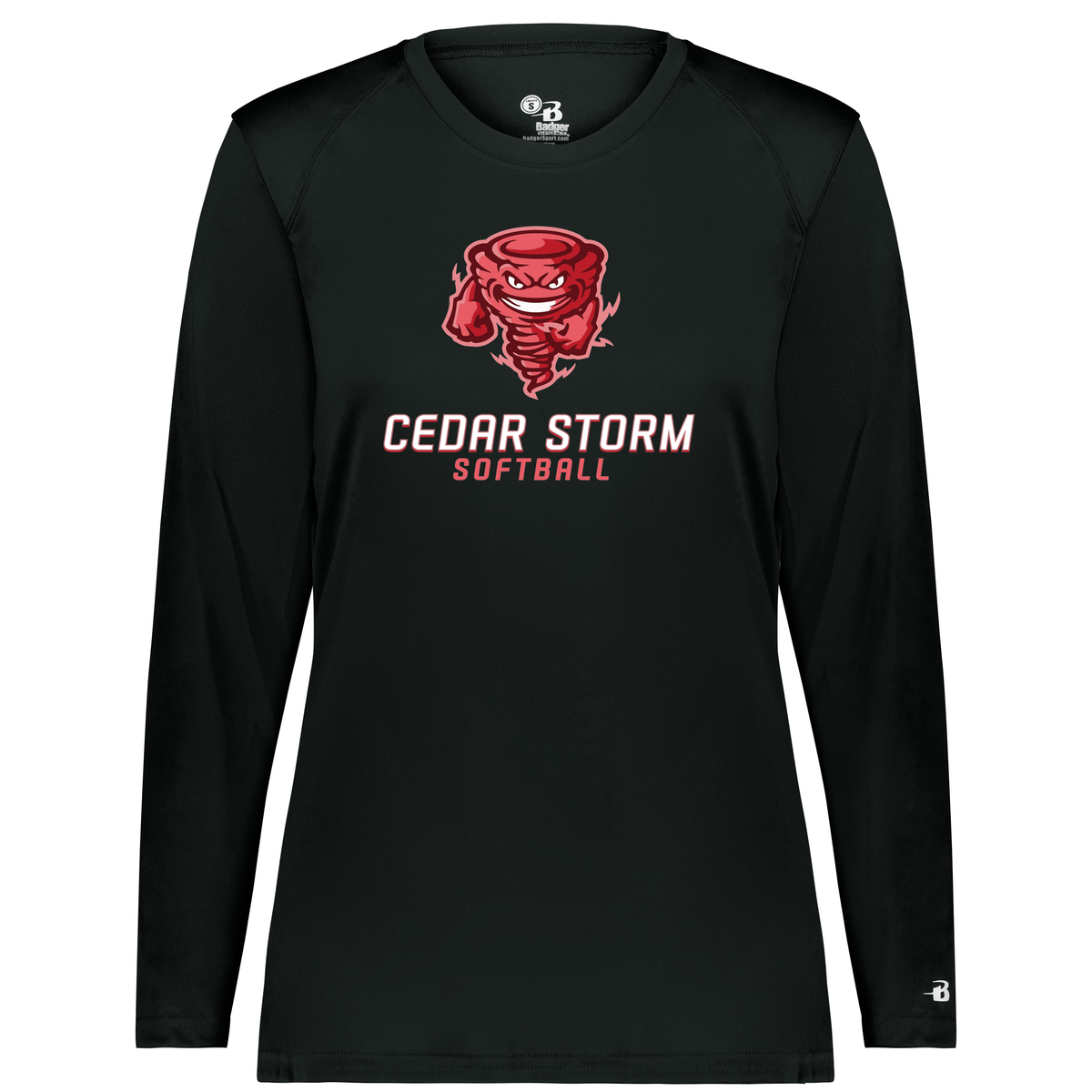 Cedar Storm Softball Women's B-Core Long Sleeve