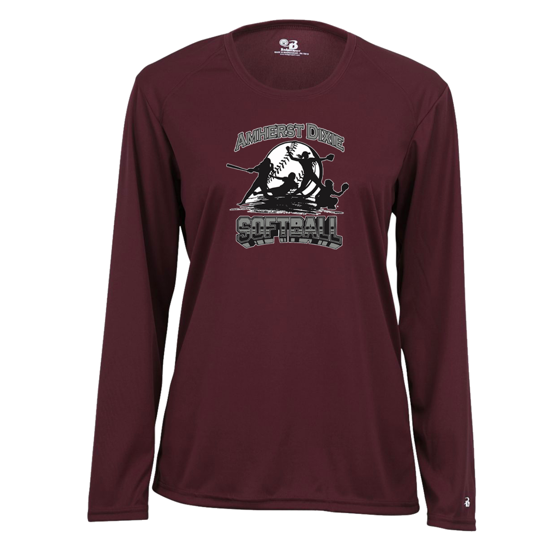 Amherst County Dixie Girls Softball Women's B-Core Long Sleeve