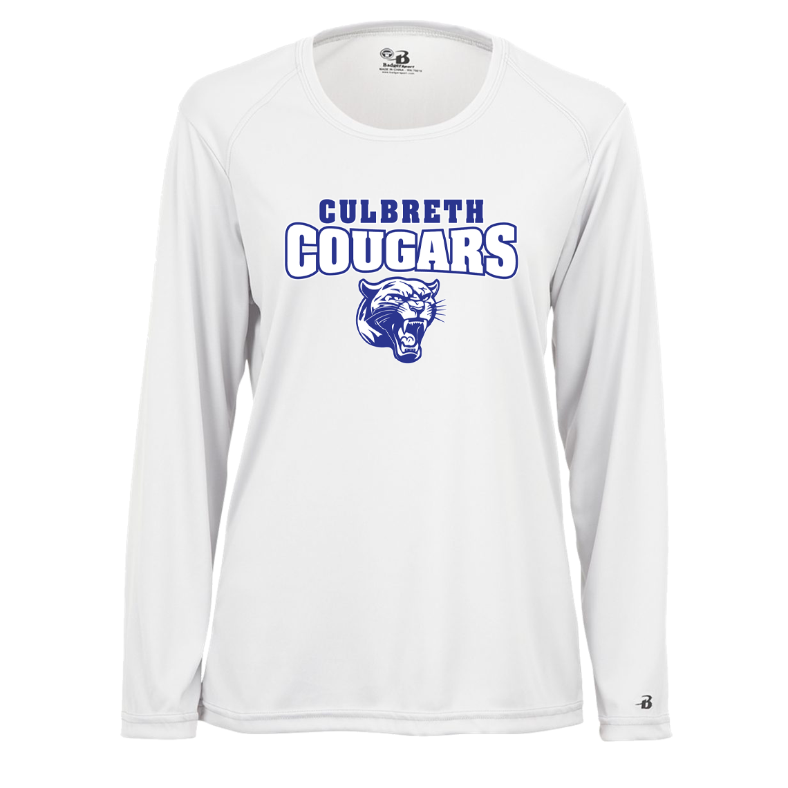 Culbreth Cougars Middle School Women's B-Core Long Sleeve