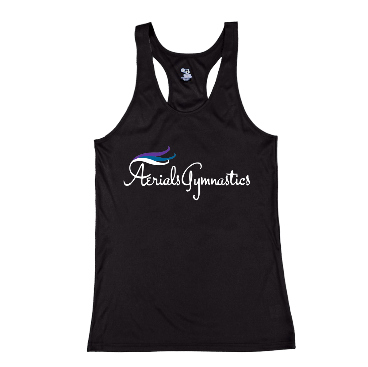 Aerials Gymnastics B-Core Ladies Racerback Tank (Available in Youth Sizes)