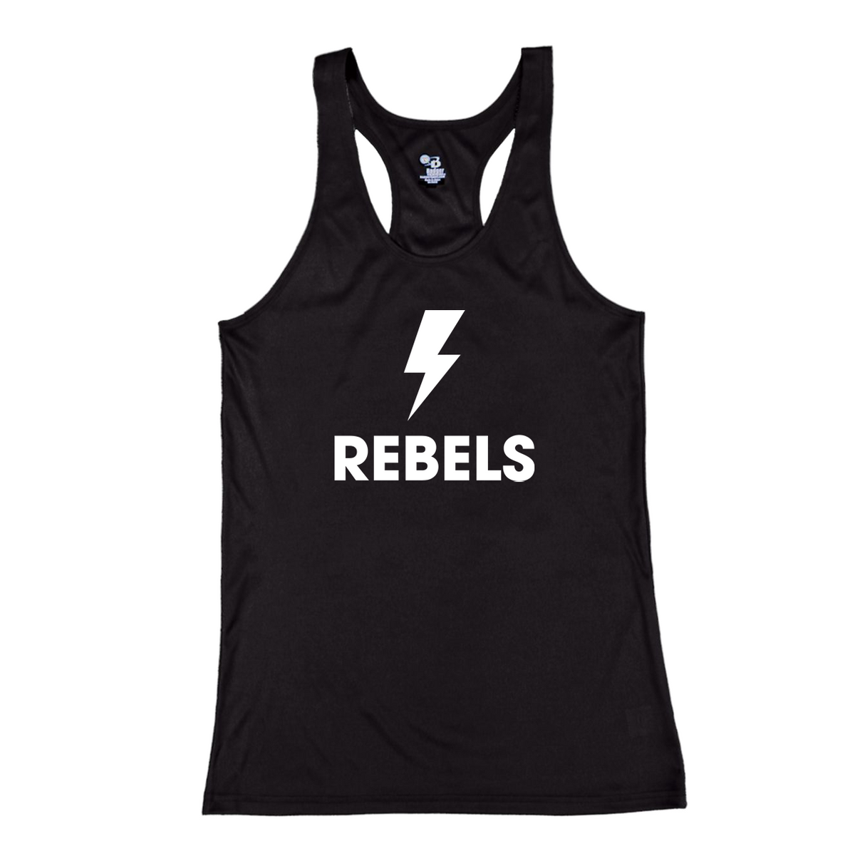 Rebels 32 Lightning B-Core Ladies Racerback Tank