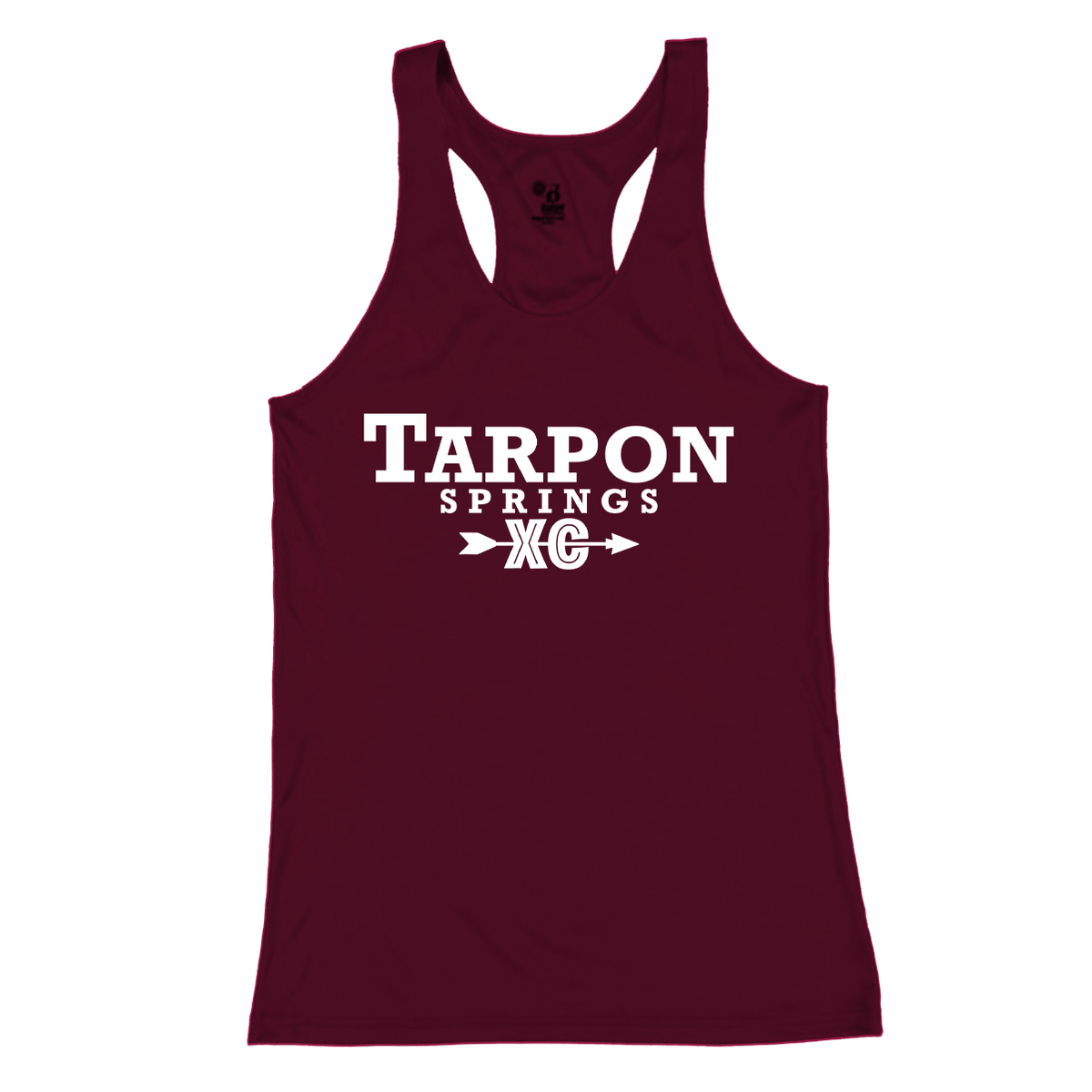 Tarpon Springs HS Cross Country B-Core Ladies Racerback Tank