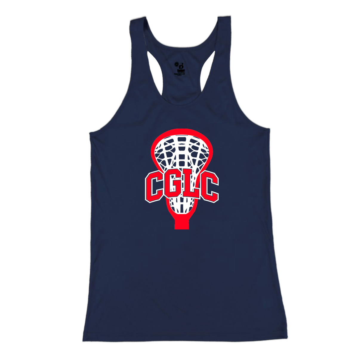 Clarkstown Girls Lacrosse B-Core Ladies Racerback Tank