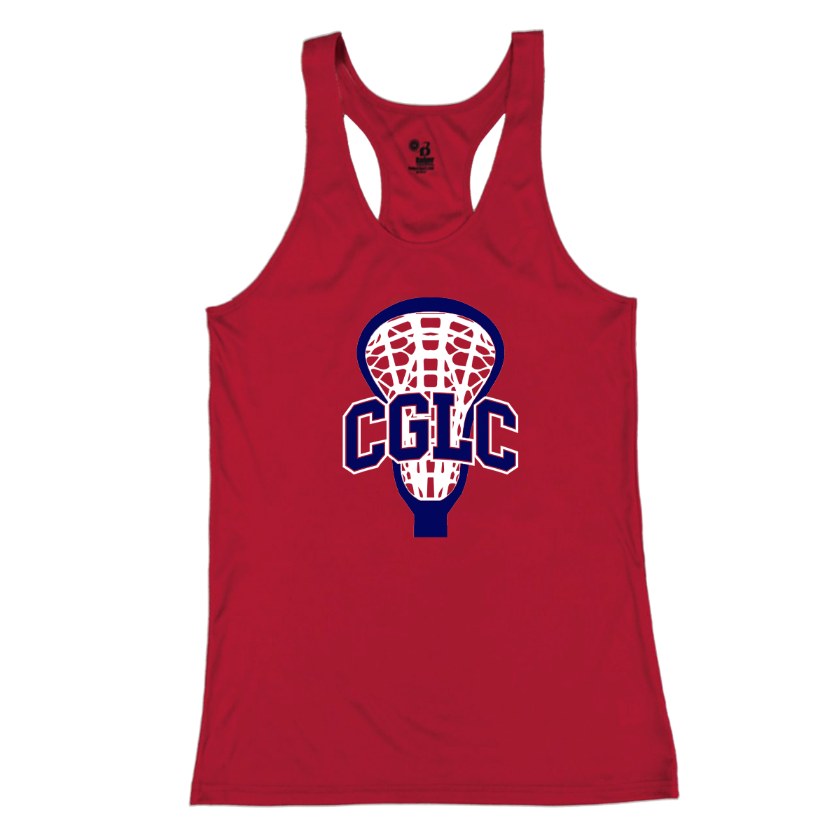 Clarkstown Girls Lacrosse B-Core Ladies Racerback Tank