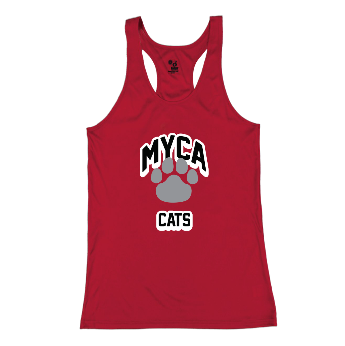 Moore Youth Cheer B-Core Ladies Racerback Tank