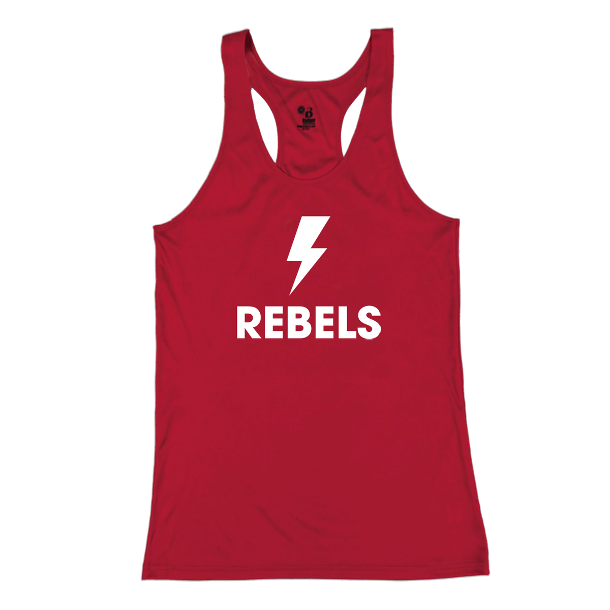 Rebels 32 Lightning B-Core Ladies Racerback Tank