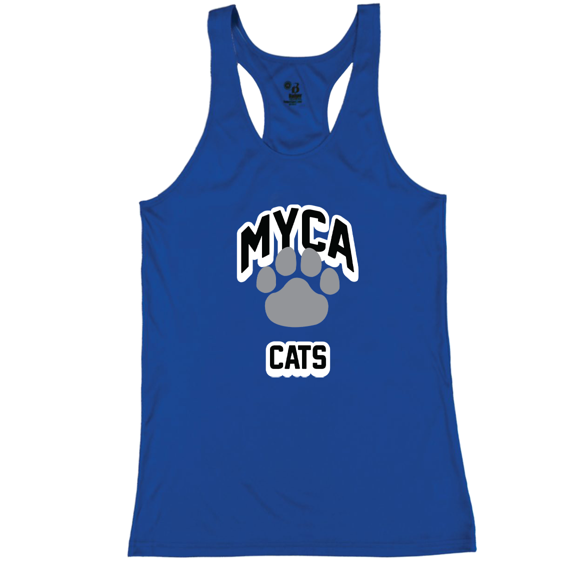 Moore Youth Cheer B-Core Ladies Racerback Tank