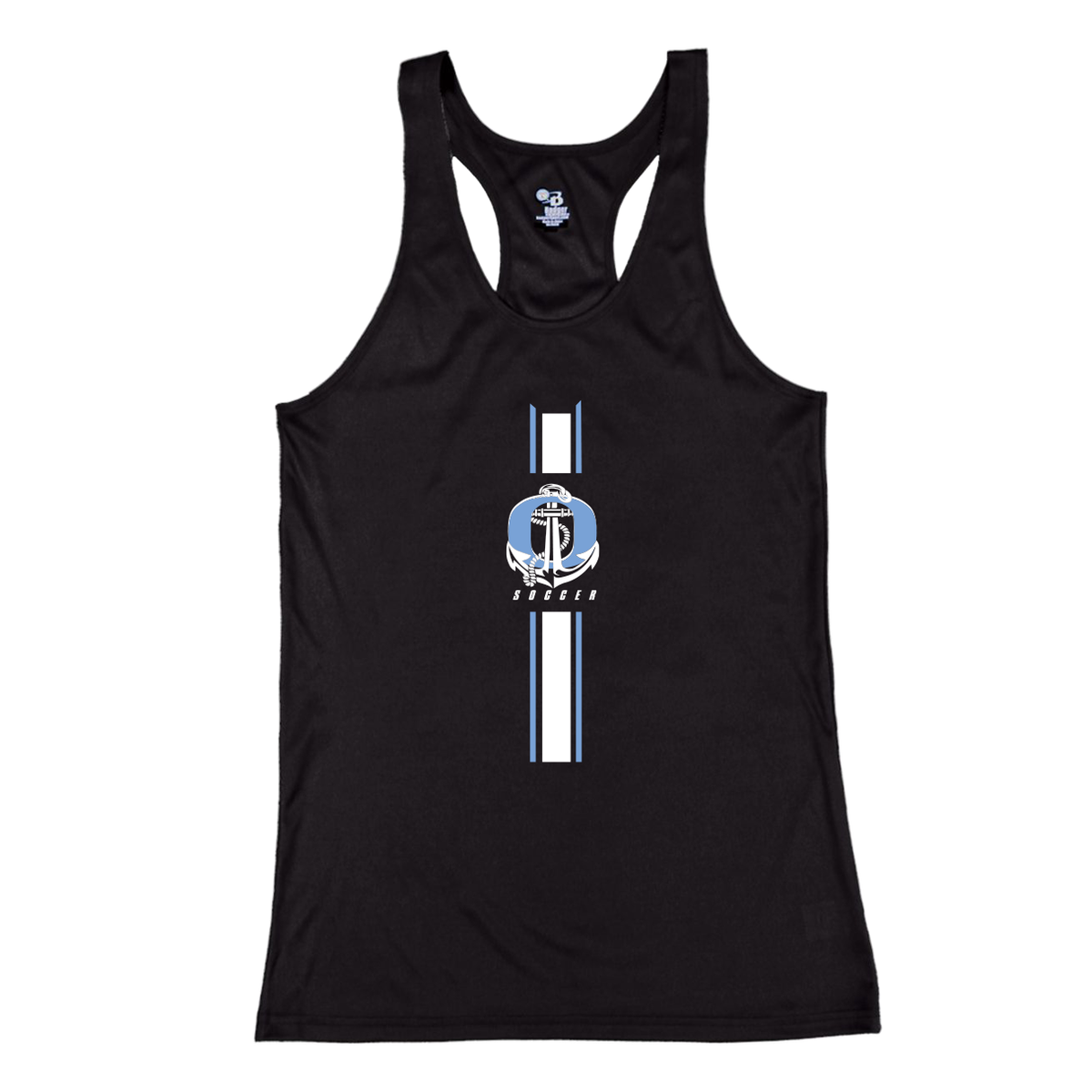 Oceanside Soccer B-Core Ladies Racerback Tank