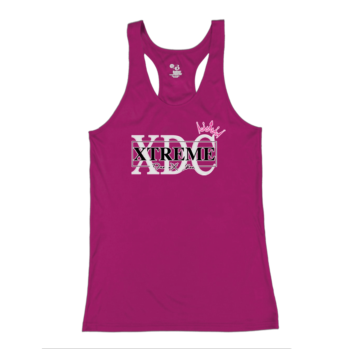 Xtreme Dance & Cheer B-Core Ladies Racerback Tank