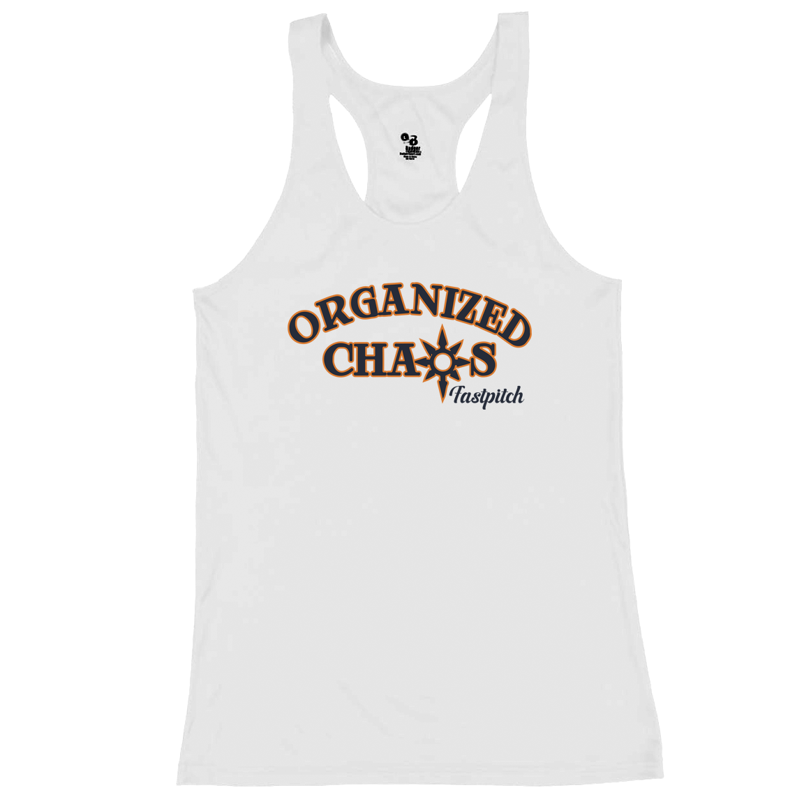 Organized Chaos Softball B-Core Ladies Racerback Tank