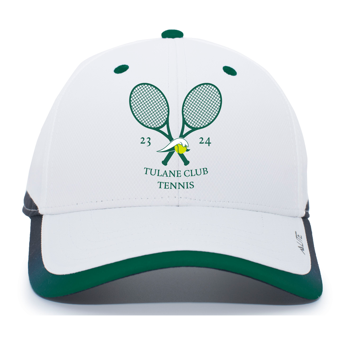 Tulane Club Tennis Hook-And-Loop Cap