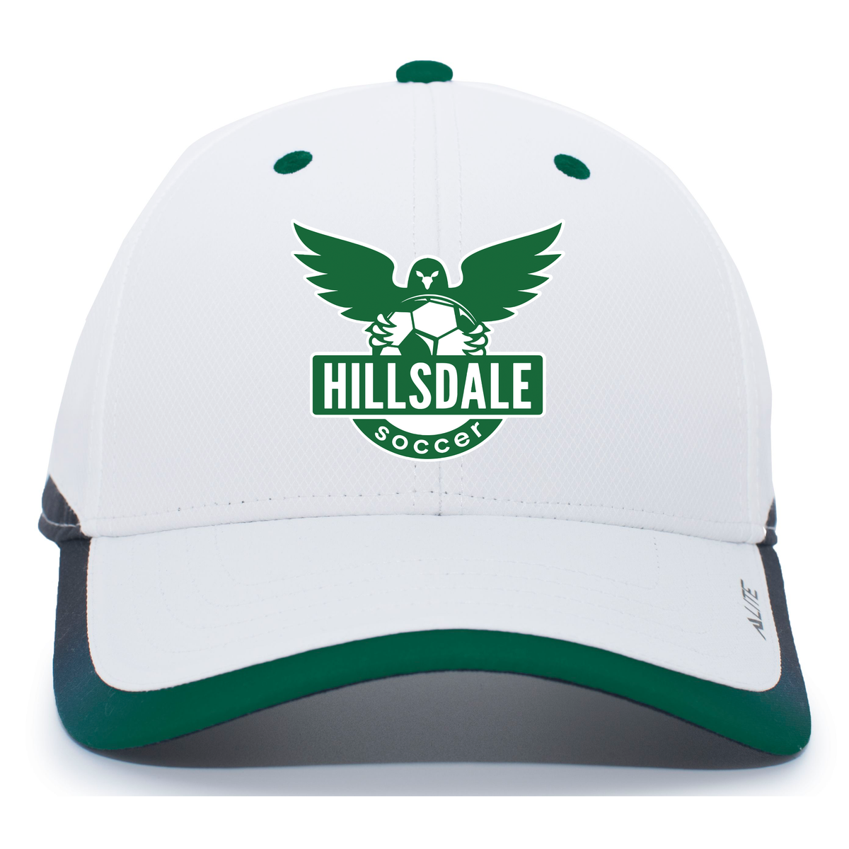 Hillsdale Soccer Hook-And-Loop Cap