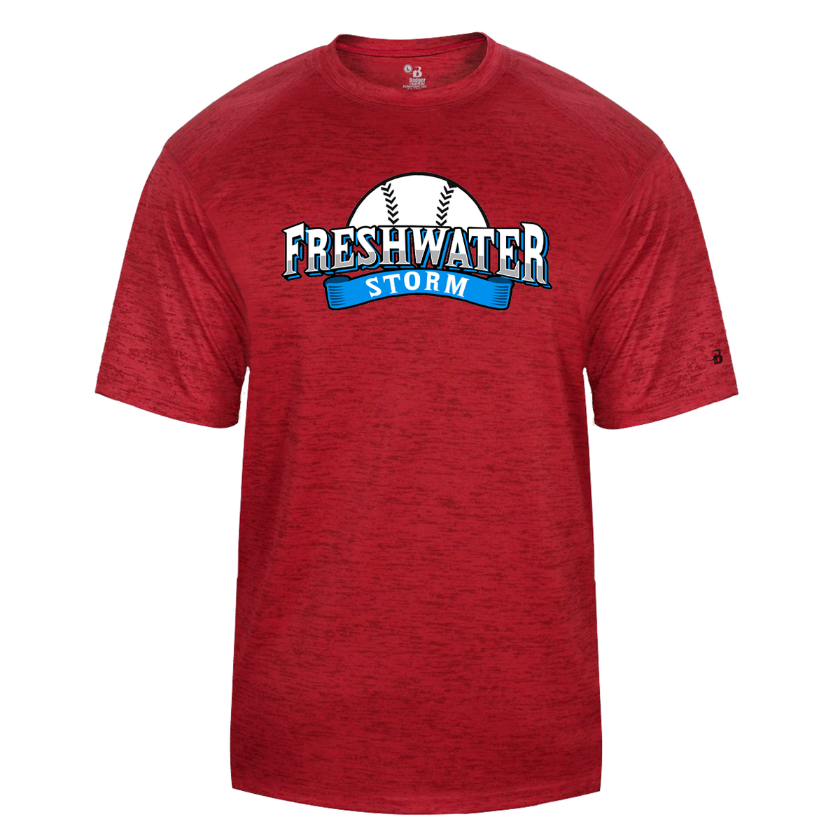 Freshwater Storm Baseball Tonal Blend Tee