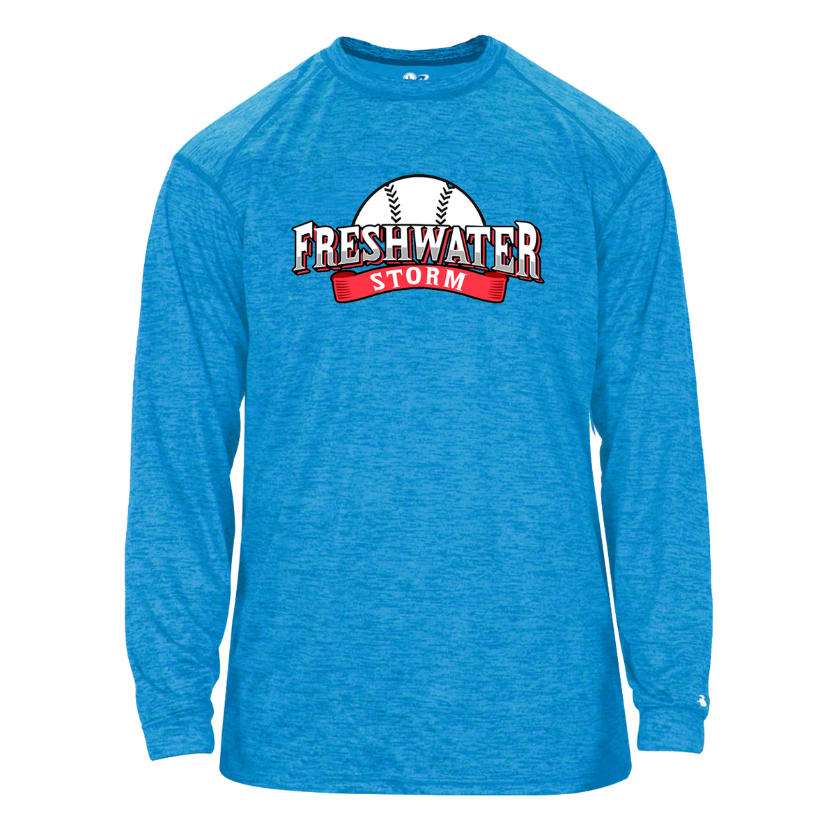 Freshwater Storm Baseball Tonal Blend Long Sleeve