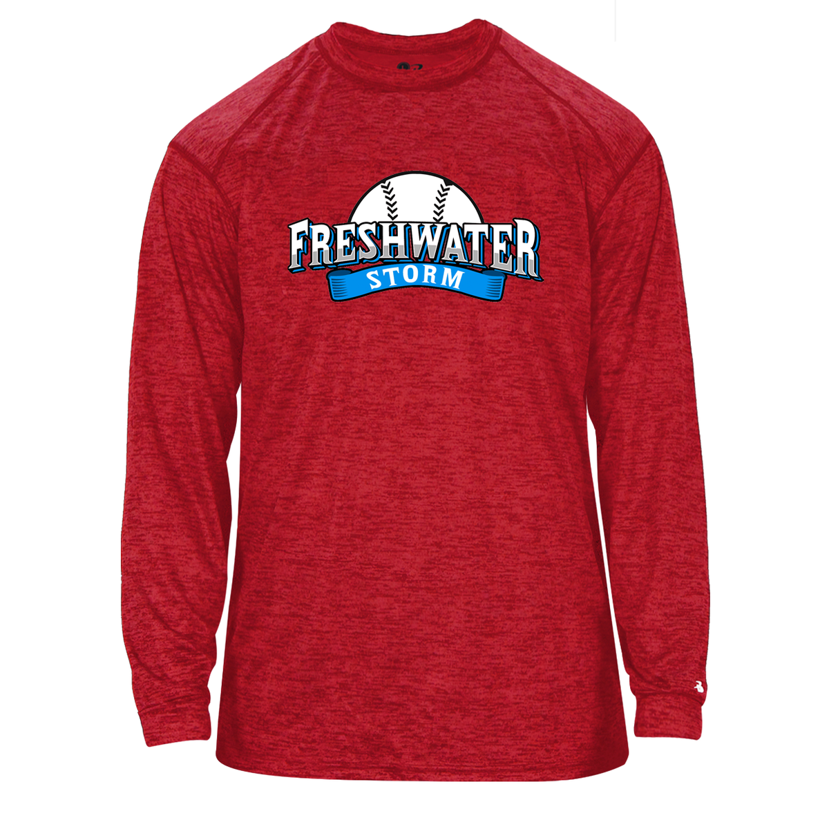 Freshwater Storm Baseball Tonal Blend Long Sleeve