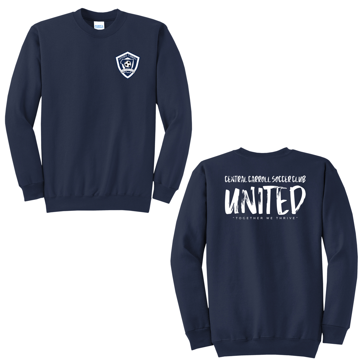 CCSC United Core Fleece Crewneck Sweatshirt