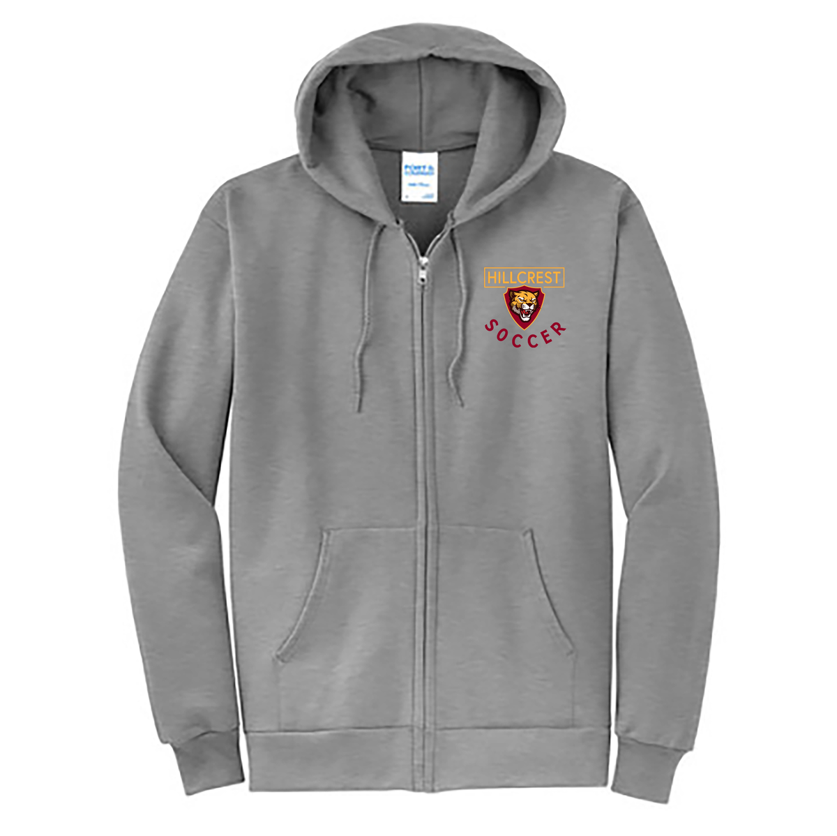 Hillcrest Soccer Full-Zip Hooded Sweatshirt