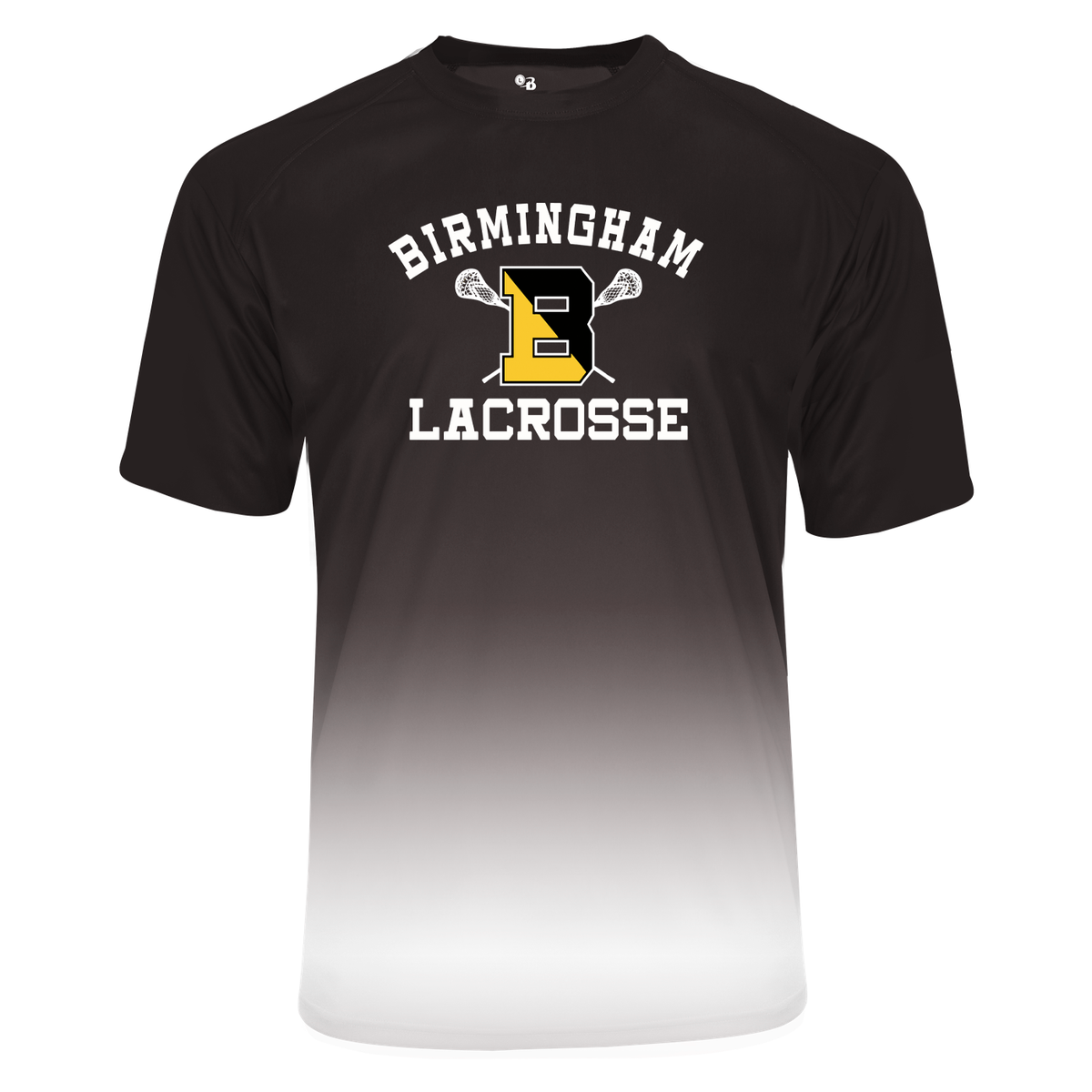 Birmingham Lacrosse Reverse Ombre Tee