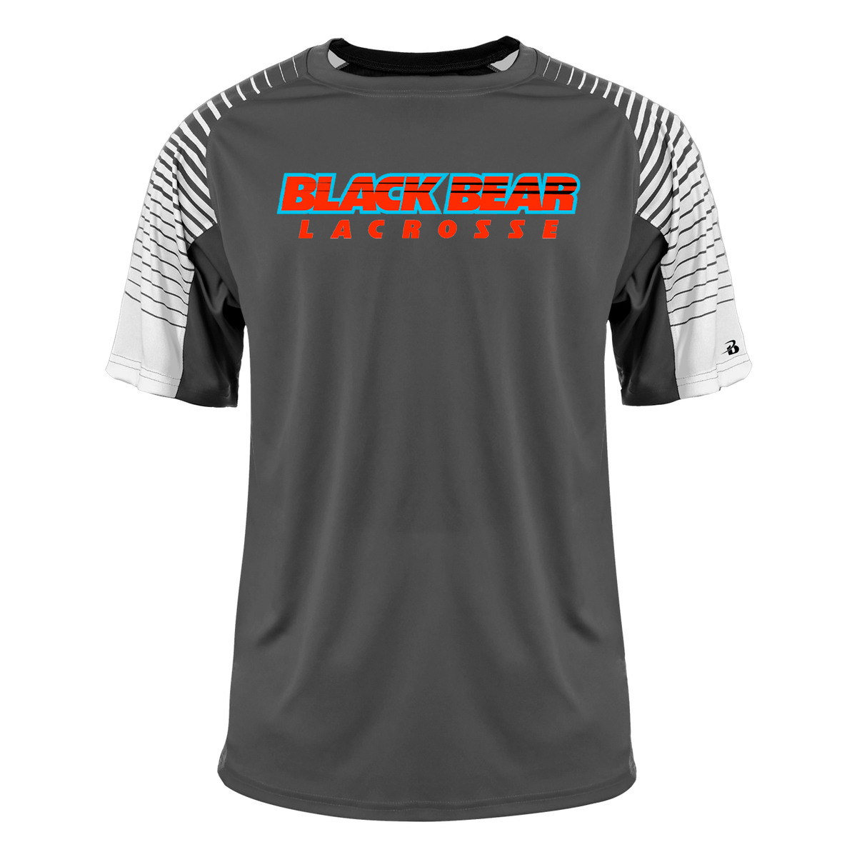 Black Bear Lacrosse Line Up Tee