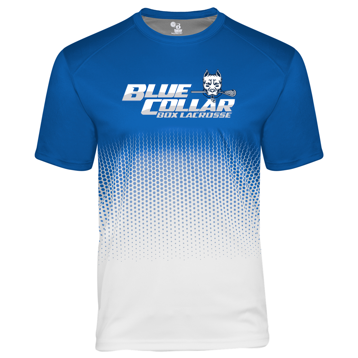 Blue Collar Box Lacrosse Hex 2.0 Tee