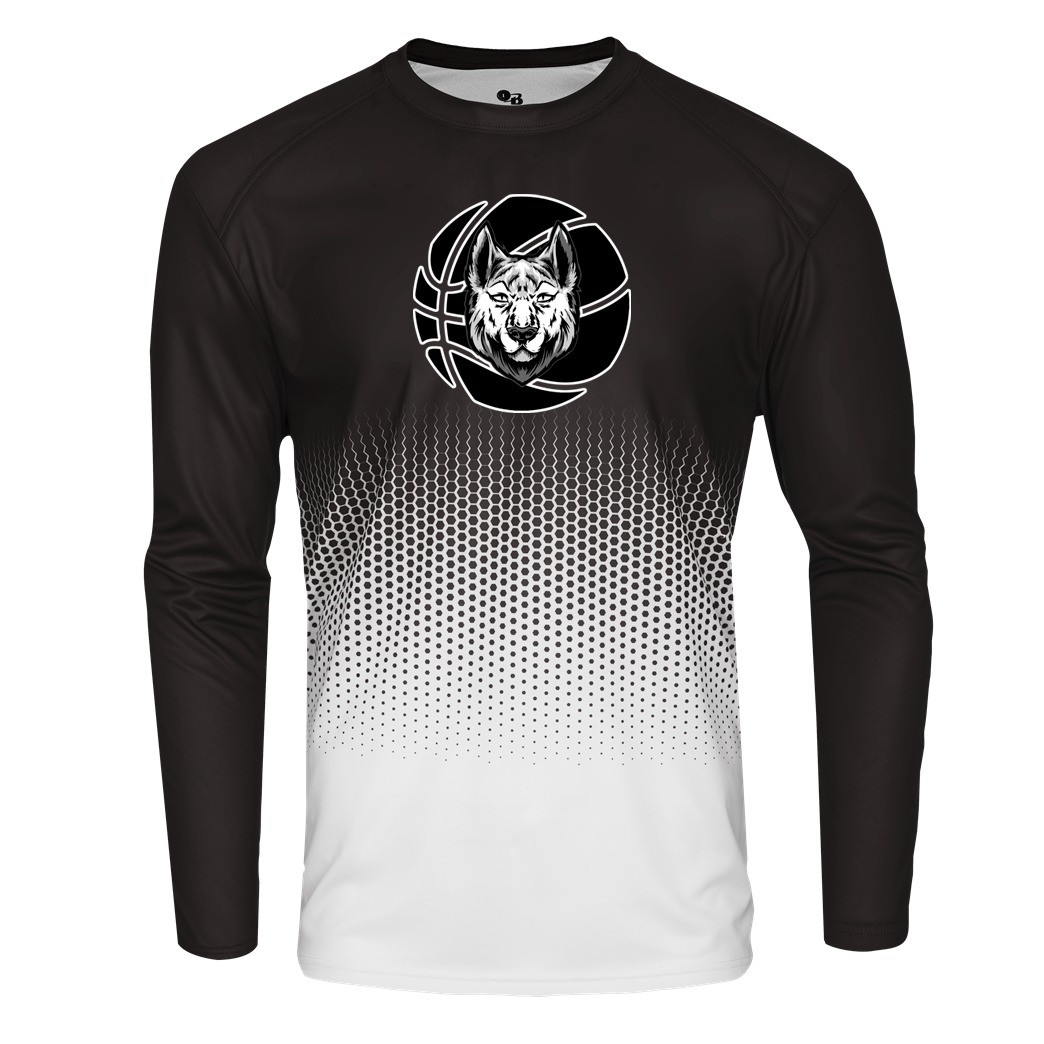 Wolves Basketball Hex 2.0 Long Sleeve