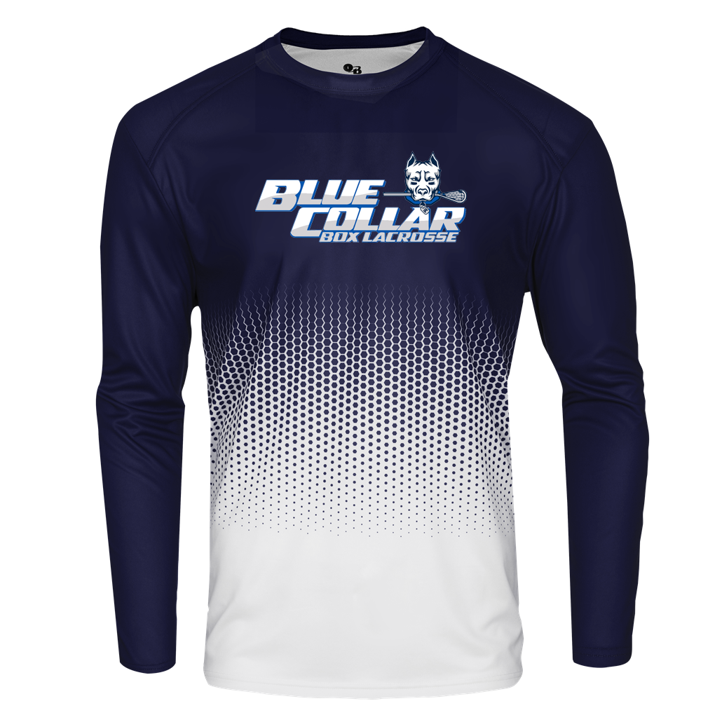Blue Collar Box Lacrosse Hex 2.0 Long Sleeve