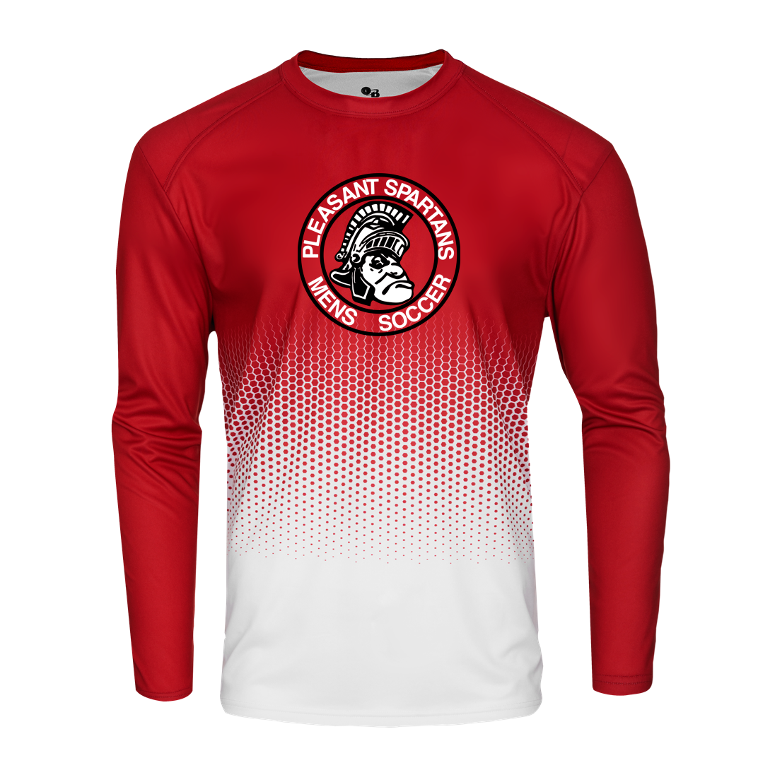 Pleasant HS Soccer Hex 2.0 Long Sleeve