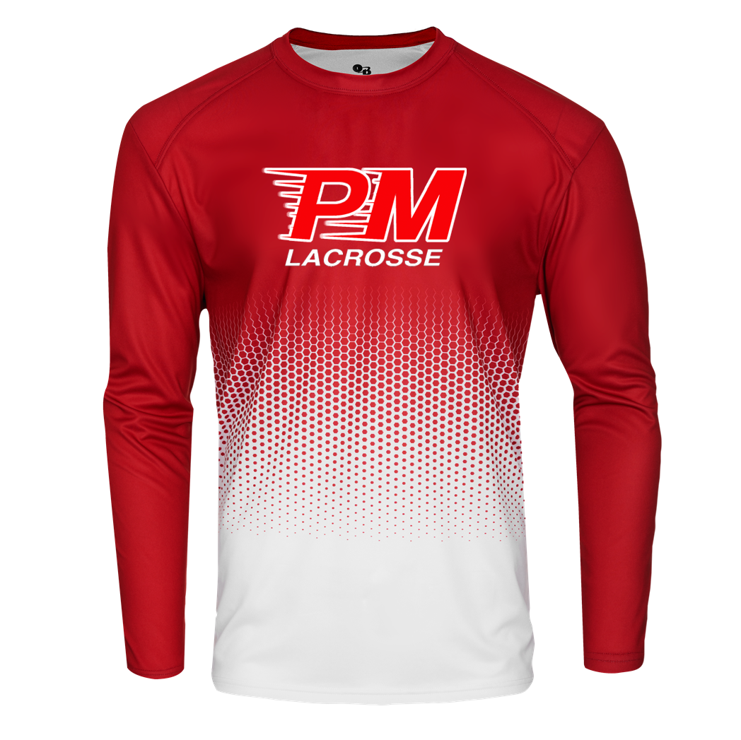 PM Raiders Boys Lacrosse Hex 2.0 Long Sleeve