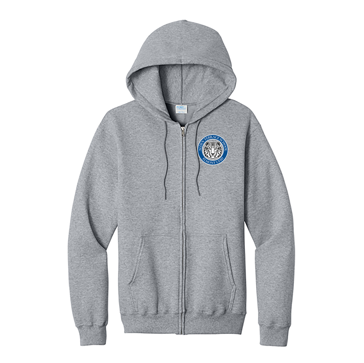 Alden Terrace School Core Fleece Full-Zip Hooded Sweatshirt
