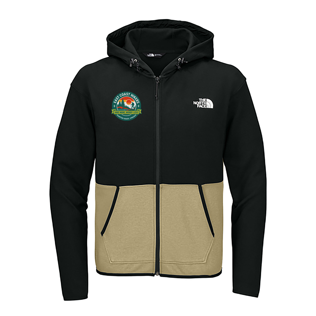 East Coast Hikers The North Face Double-Knit Full-Zip Hoodie
