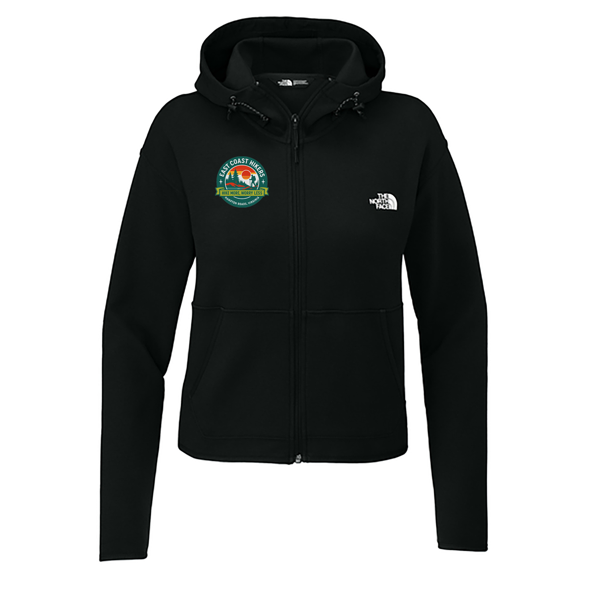 East Coast Hikers The North Face Women's Double-Knit Full-Zip Hoodie