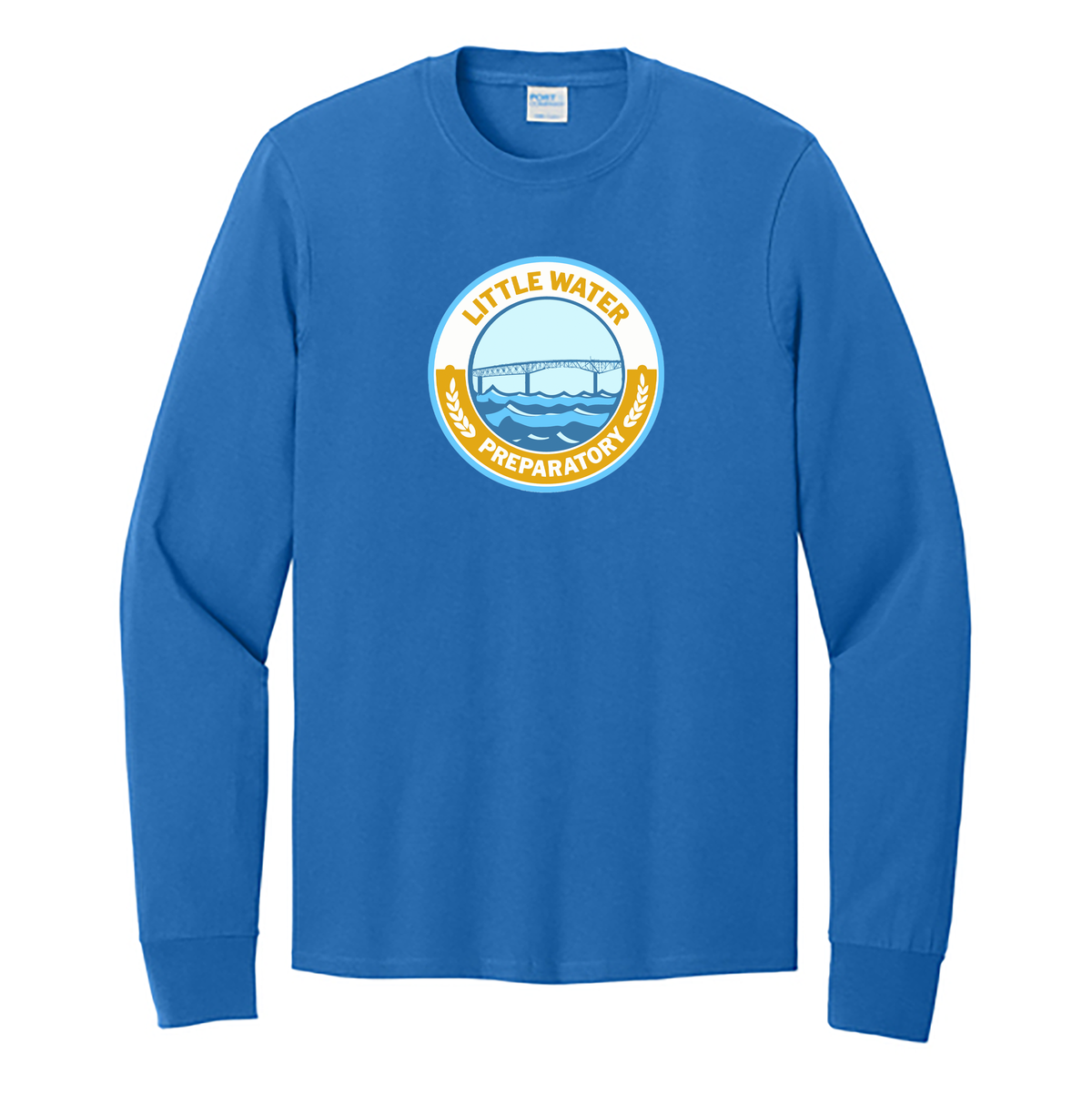 Little Water Prep School Cotton Long Sleeve Shirt