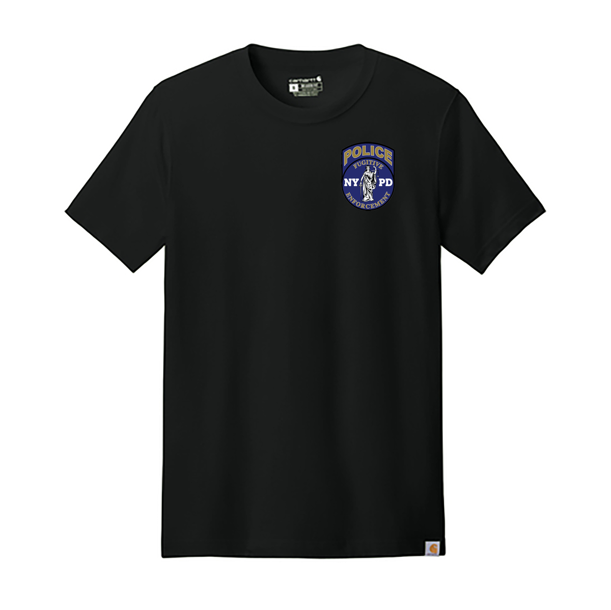 NYPD Warrant Section Carhartt Short Sleeve T-Shirt