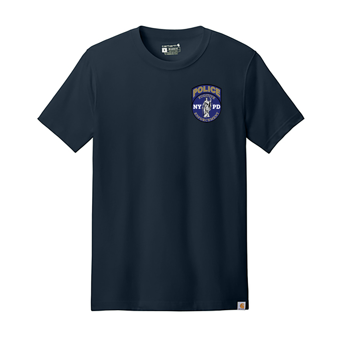 NYPD Warrant Section Carhartt Short Sleeve T-Shirt
