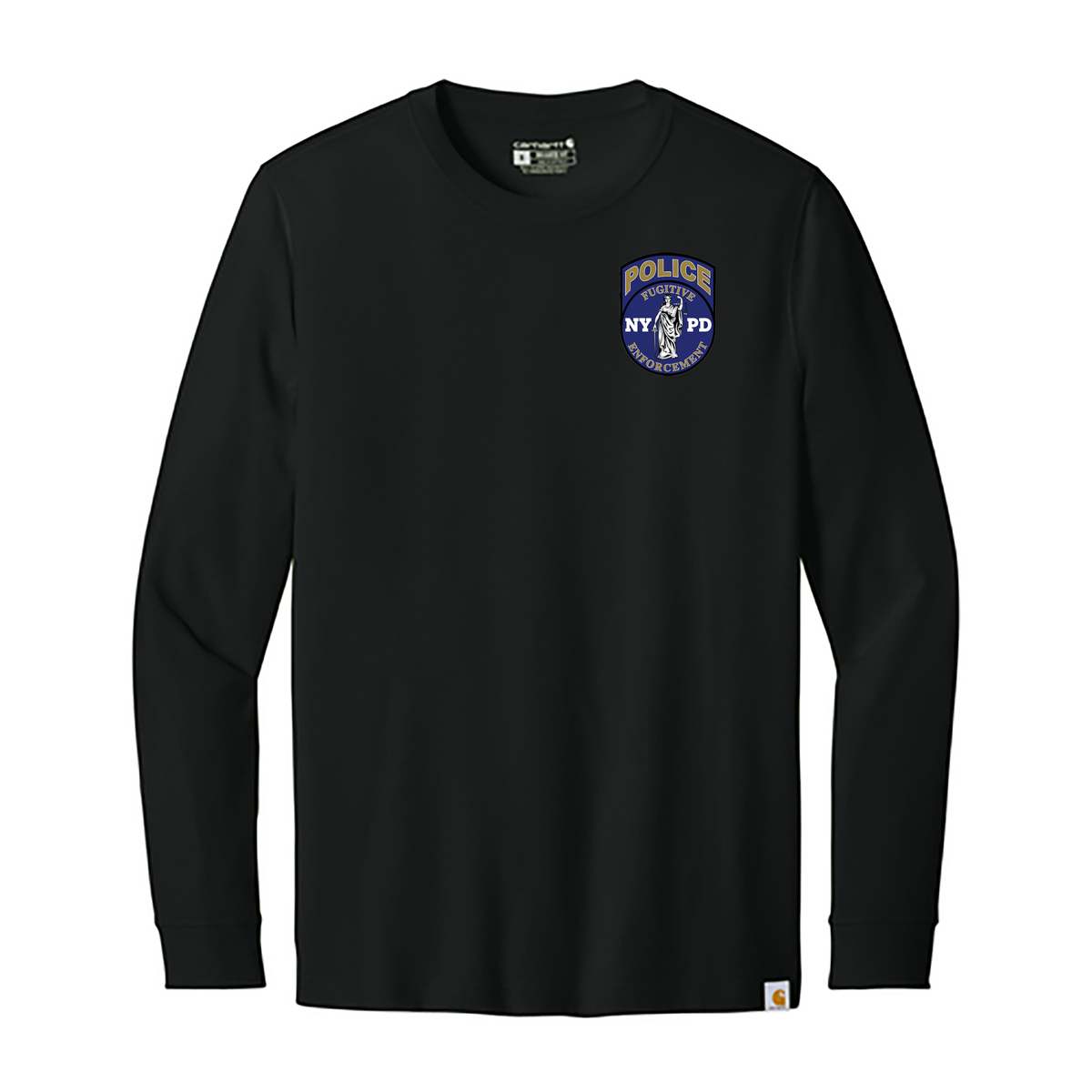NYPD Warrant Section Carhartt Long Sleeve T-Shirt