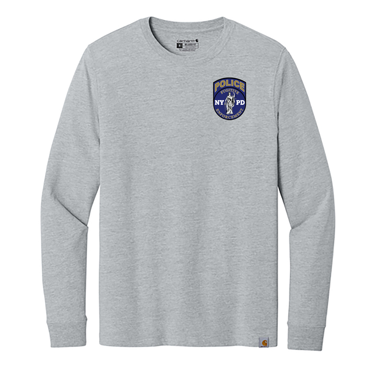 NYPD Warrant Section Carhartt Long Sleeve T-Shirt