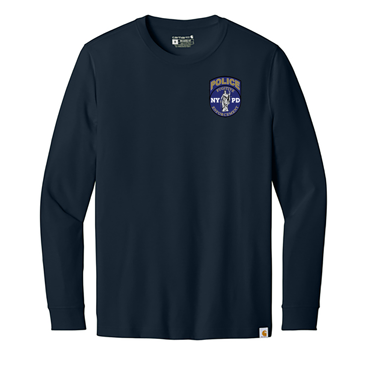 NYPD Warrant Section Carhartt Long Sleeve T-Shirt