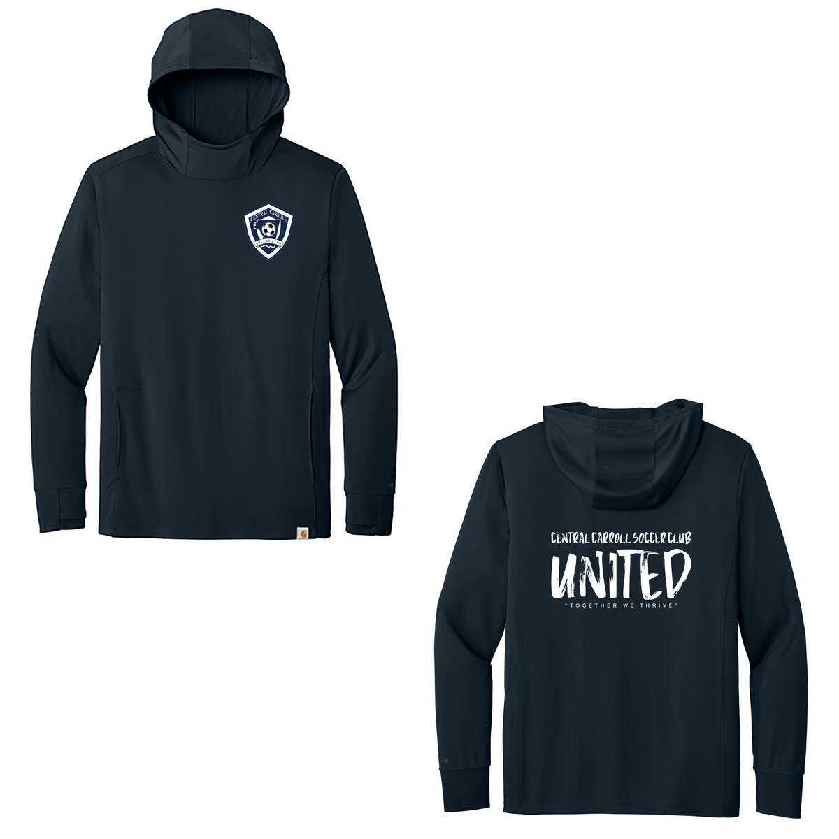 CCSC United Carhartt Force Sun Defender Long Sleeve Hooded T-Shirt