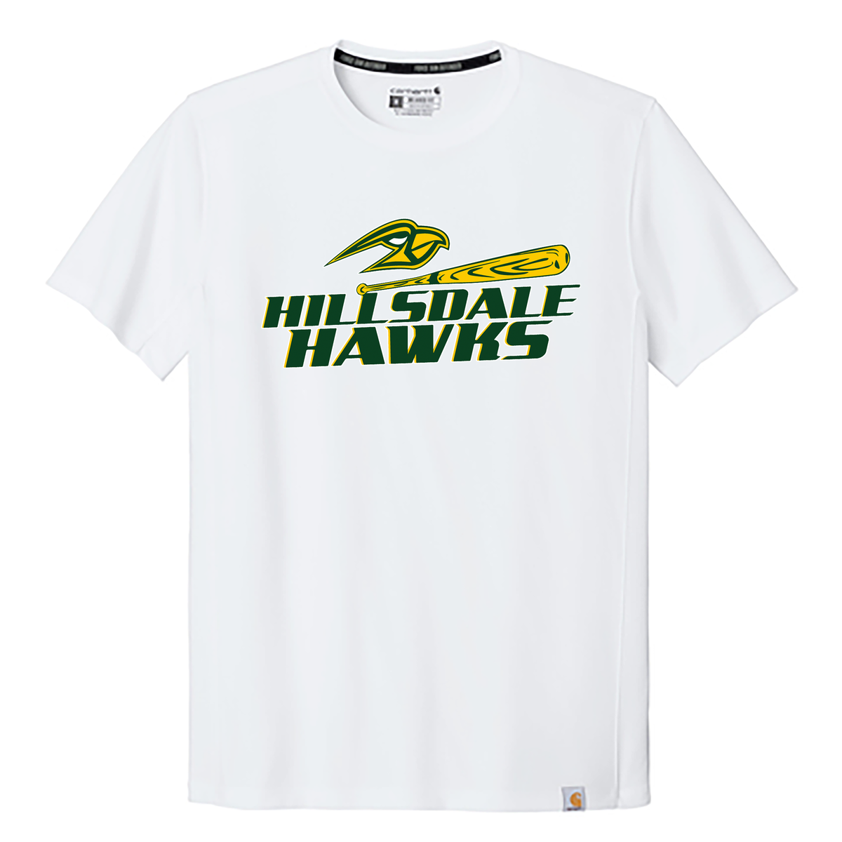 Hillsdale Hawks Carhartt Short Sleeve T-Shirt
