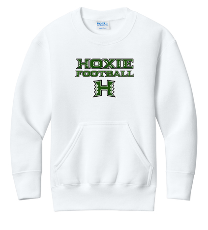 Hoxie Mustangs Football Core Fleece Crewneck Sweatshirt
