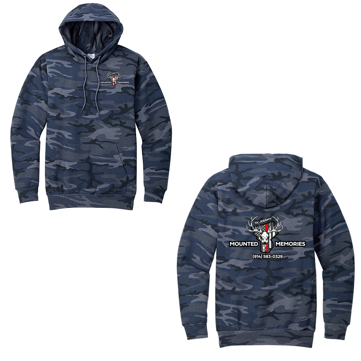 Mounted Memories Camo Hooded Sweatshirt
