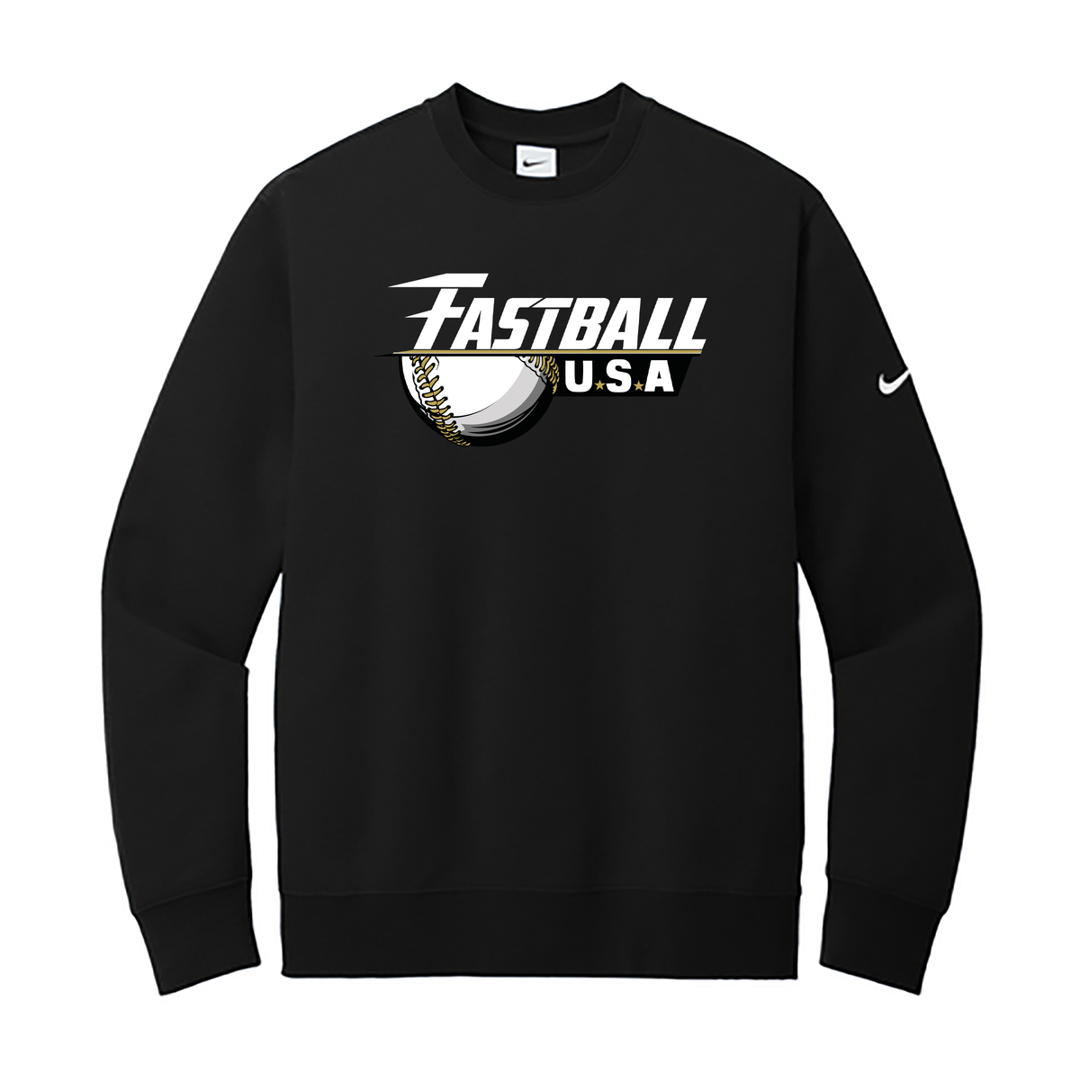 Team Fastball Baseball Nike Club Fleece Crew Neck