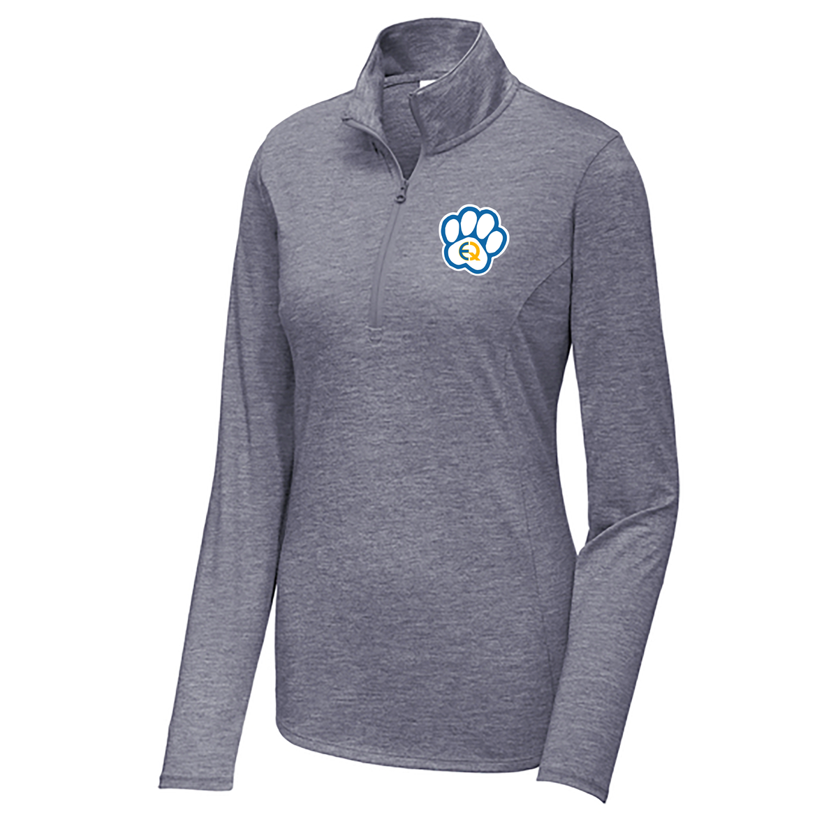 East Quogue School District Women's Tri-Blend Quarter Zip
