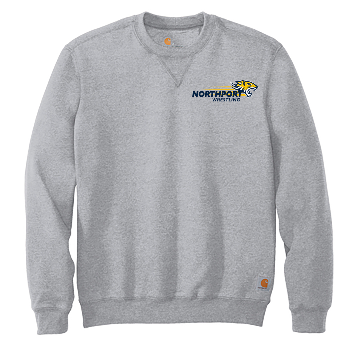 Northport Wrestling Carhartt Embroidered Midweight Crewneck